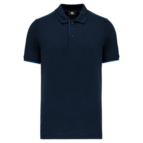 Designed To Work WK270 MEN'S SHORT-SLEEVED CONTRASTING DAYTODAY POLO SHIRT 2XL