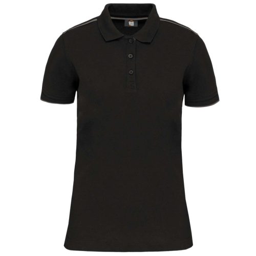 Designed To Work WK271 LADIES' SHORT-SLEEVED CONTRASTING DAYTODAY POLO SHIRT 2XL