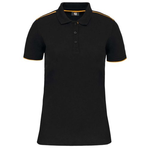 Designed To Work WK271 LADIES' SHORT-SLEEVED CONTRASTING DAYTODAY POLO SHIRT 2XL
