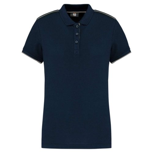 Designed To Work WK271 LADIES' SHORT-SLEEVED CONTRASTING DAYTODAY POLO SHIRT XS