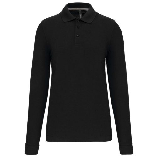 Designed To Work WK276 MEN'S LONG-SLEEVED POLO SHIRT S