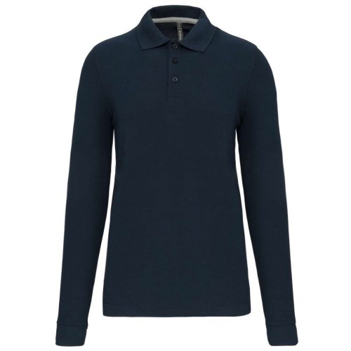 Designed To Work WK276 MEN'S LONG-SLEEVED POLO SHIRT S