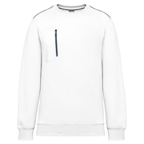Designed To Work WK403 UNISEX DAYTODAY CONTRASTING POCKET SWEATSHIRT 3XL