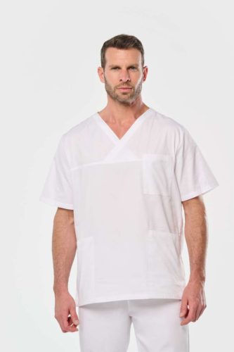 Designed To Work WK504 UNISEX SHORT SLEEVE COTTON TUNIC 3XL